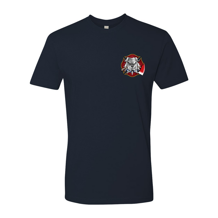 Firefighter Maltese Bulldog Premium T-Shirt