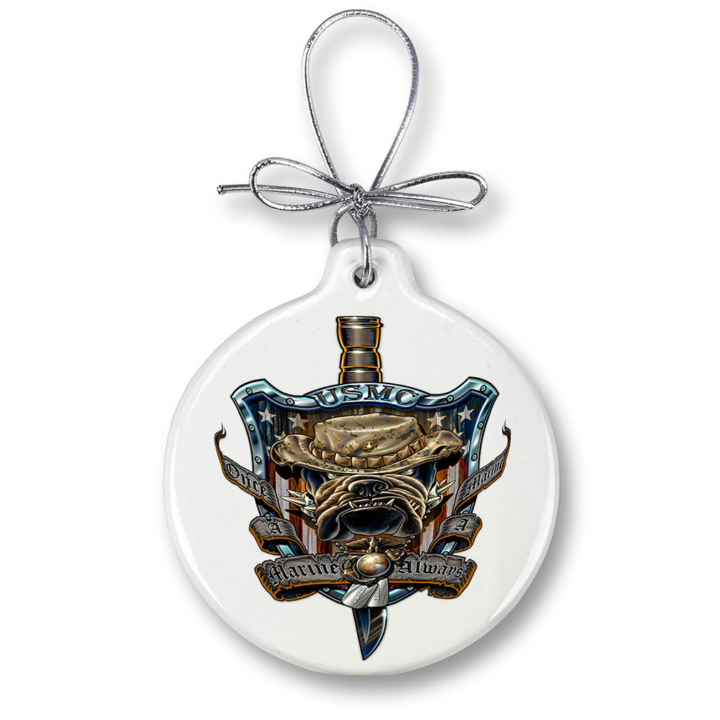 Once and always a Marine Ornament