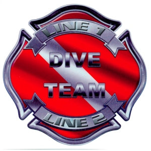 Custom Dive Maltese Decal