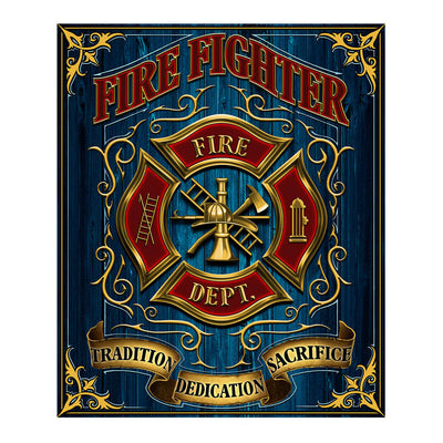 Firefighter Fleece Blanket