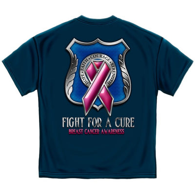 Badge Fight For The Cure T Shirt