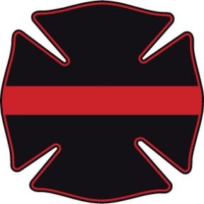 Thin Red Line Maltese Decal