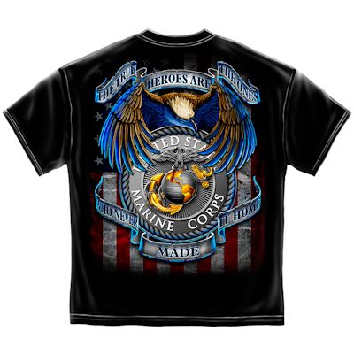 USMC True Heroes T-shirt