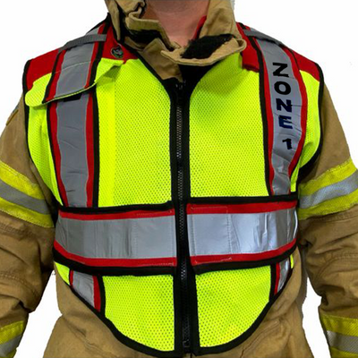 Firefighter Ultra Bright Customized Public Safety Vest