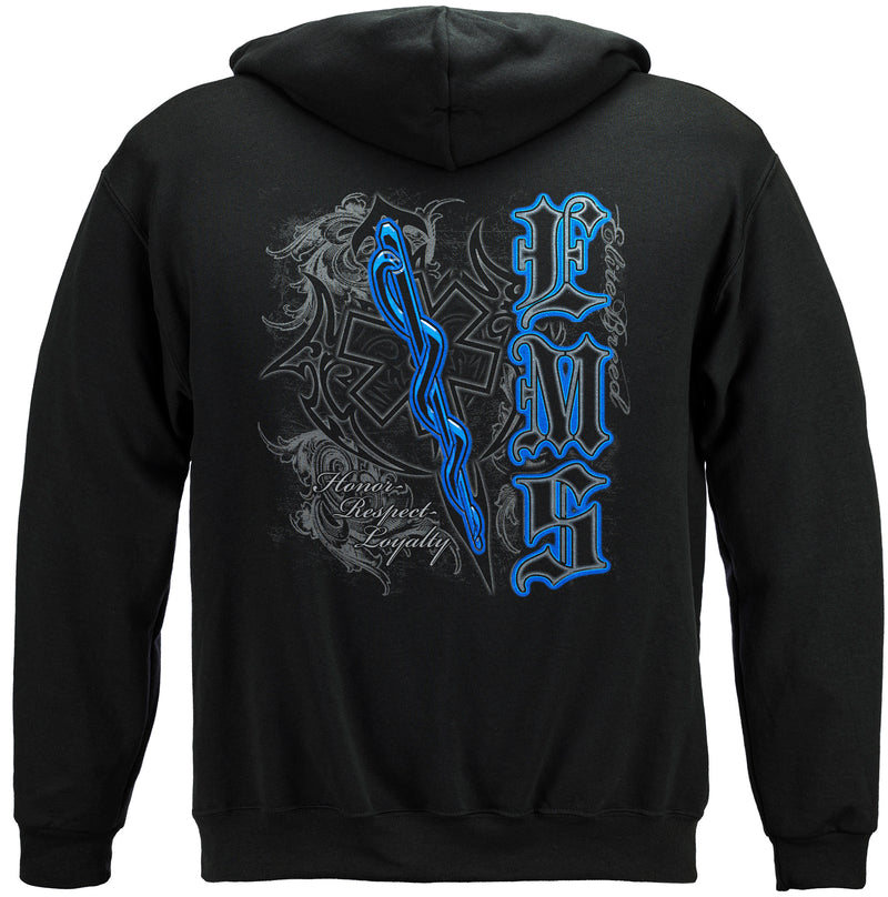 Elite Breed Star Of Life Hooded Sweat Shirt