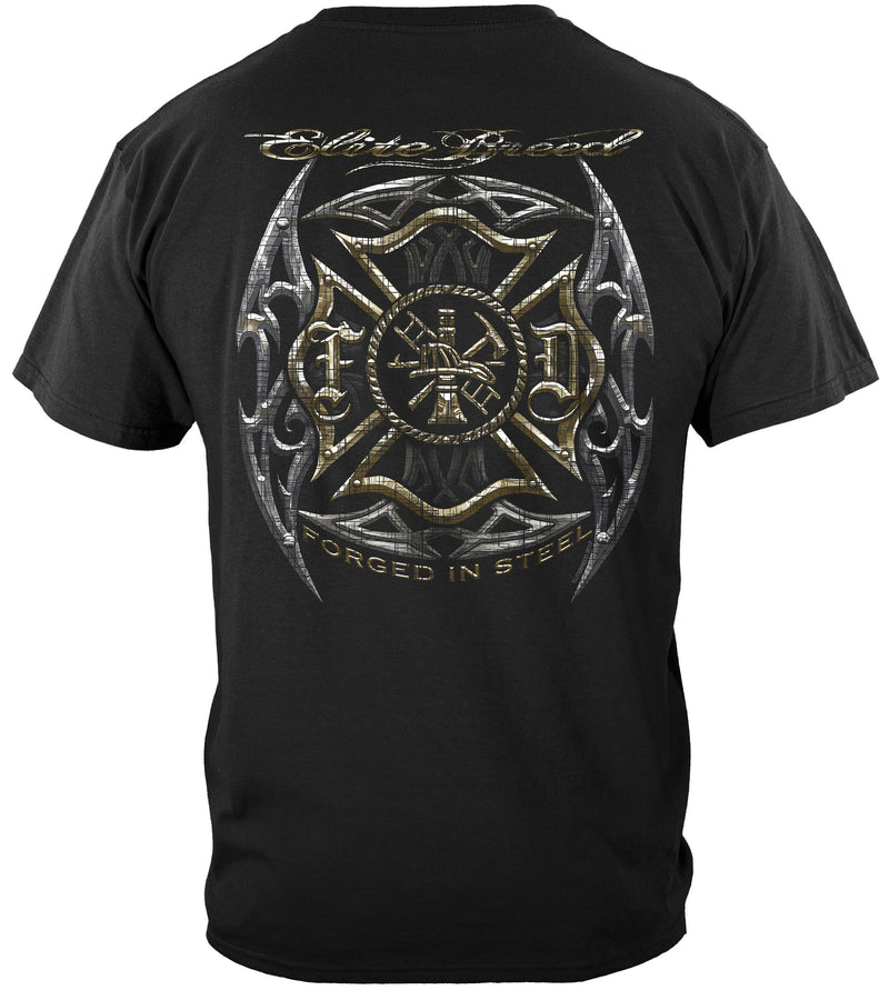 Elite Breed Forged Without Fear Foil T-shirt