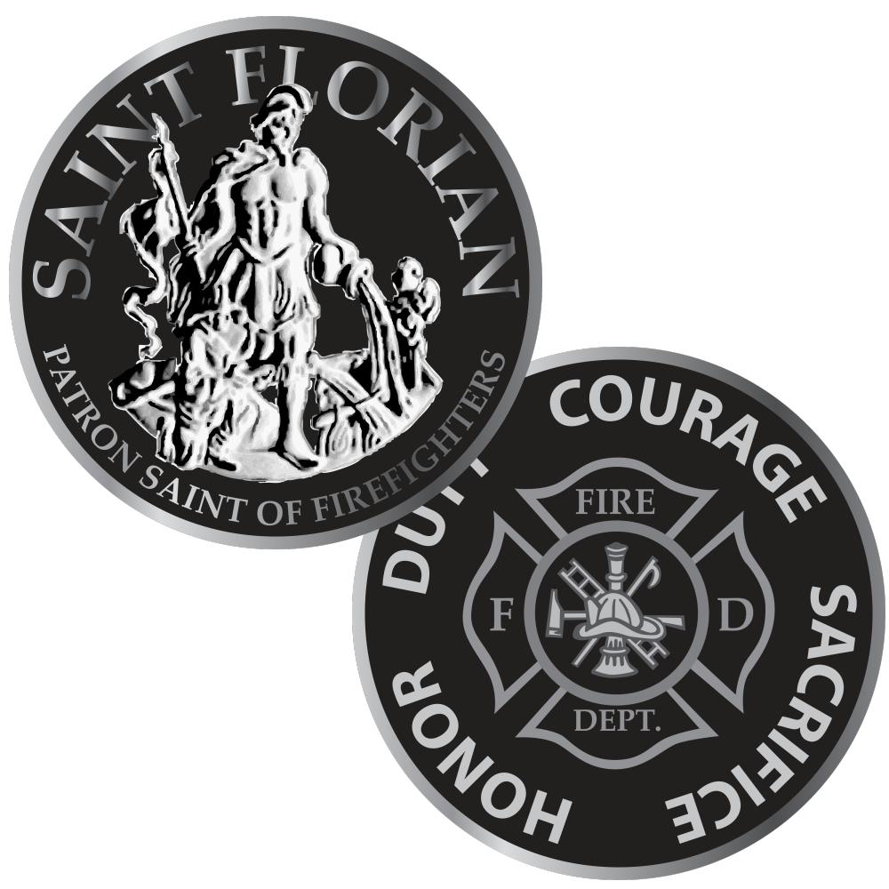 Firefighter Challenge Coins