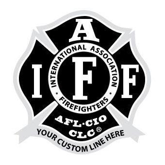 Customized IAFF Licensed Decals