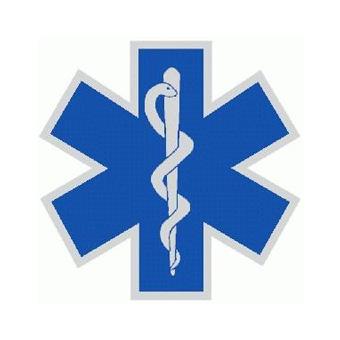 Reflective EMS, EMT and Paramedic Decals