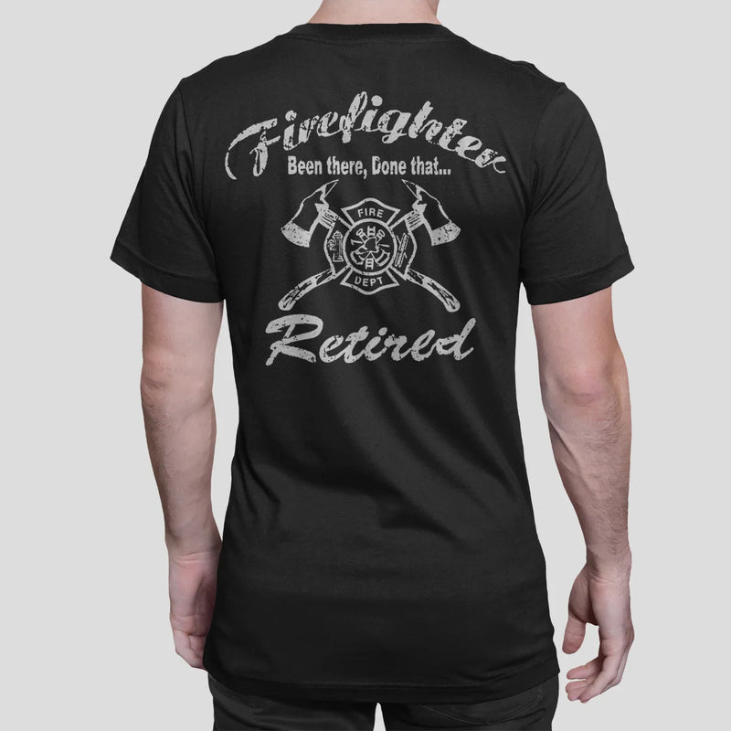 Soft cotton t-shirt for retirees, &