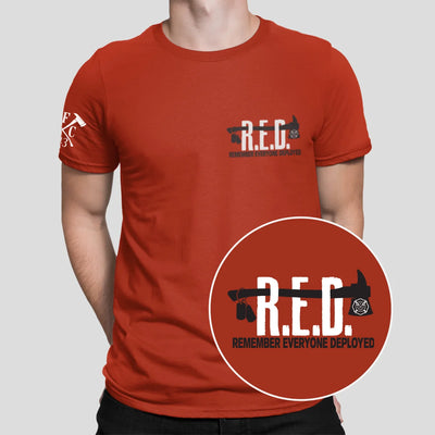 High-quality firefighter graphic tee