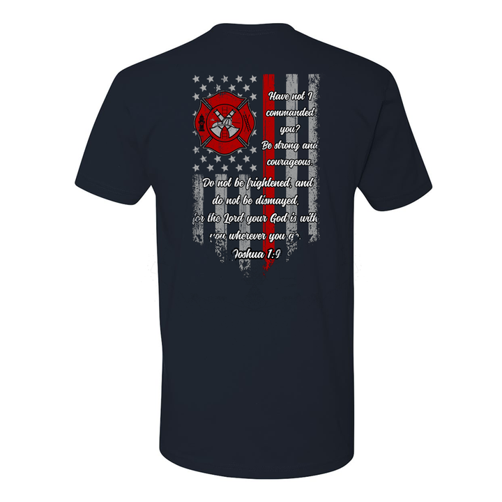 Thin Red Line Joshua Prayer Shirt in Navy