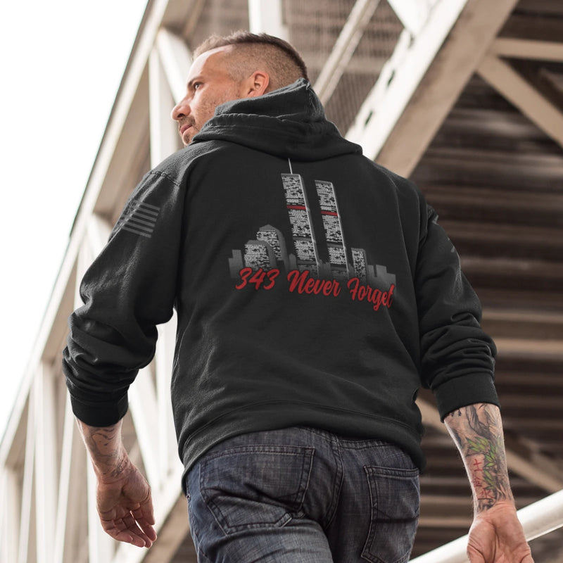 9/11 remembrance hoodie