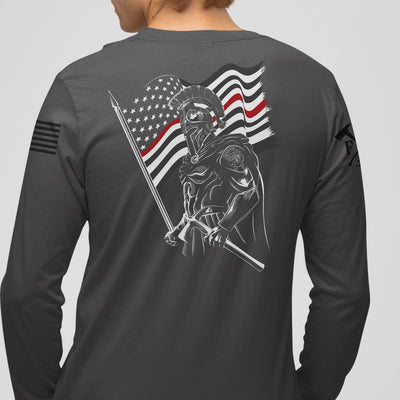 FFC 343 Red Line Spartan Premium Long Sleeve Shirt