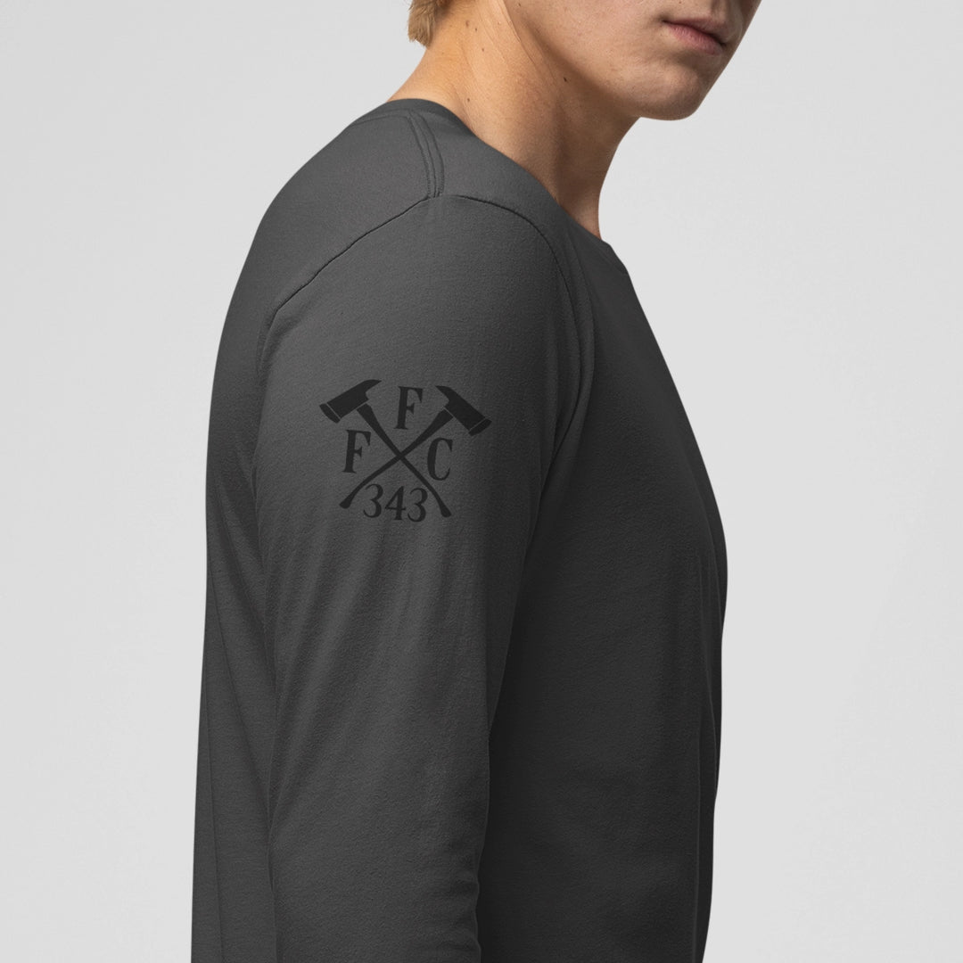 FFC 343 Red Line Spartan Premium Long Sleeve Shirt