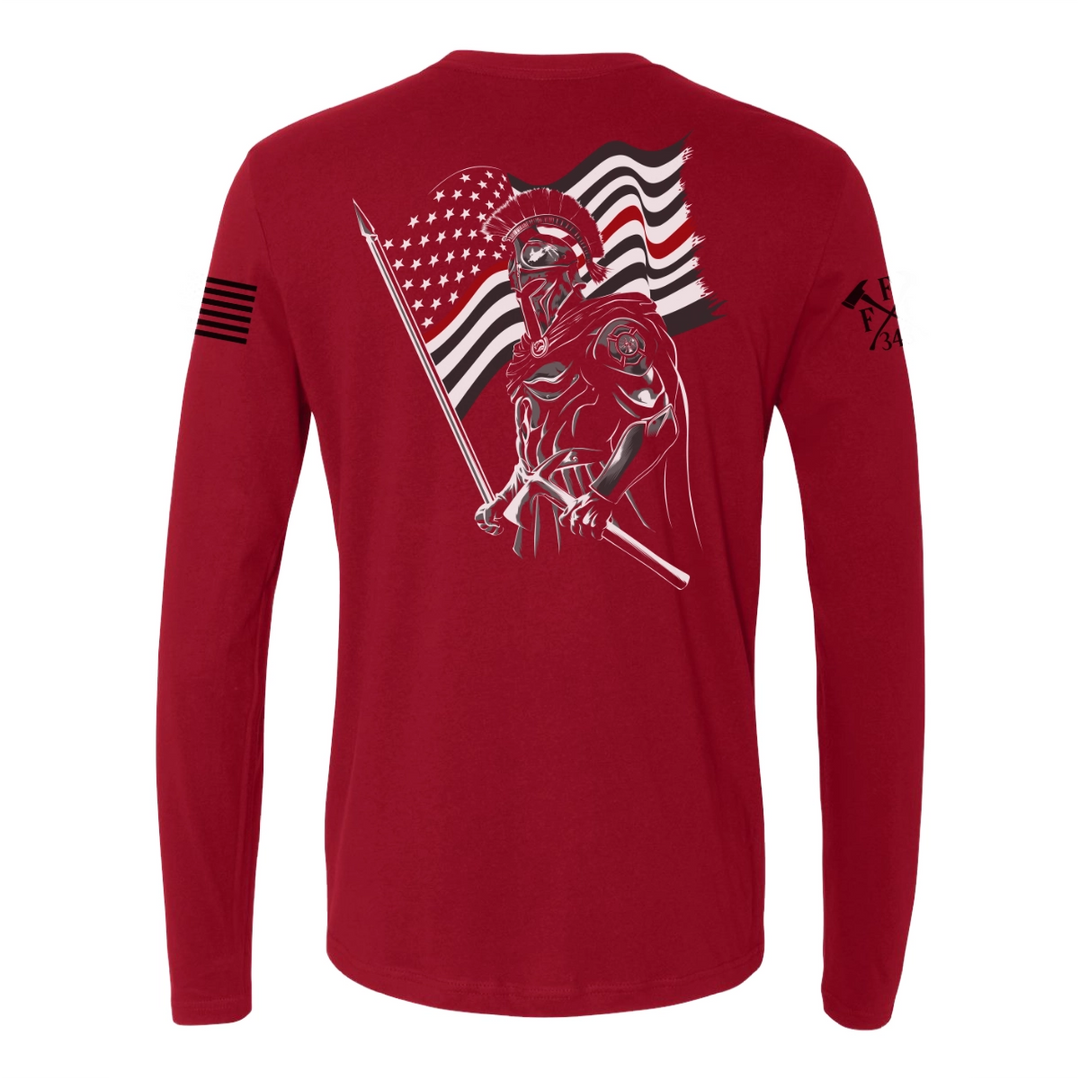 FFC 343 Red Line Spartan Premium Long Sleeve Shirt