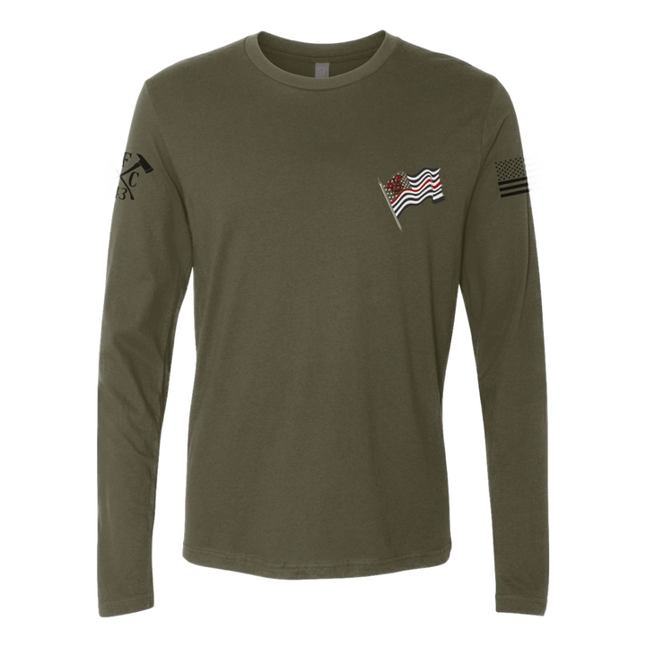 FFC 343 Red Line Spartan Premium Long Sleeve Shirt