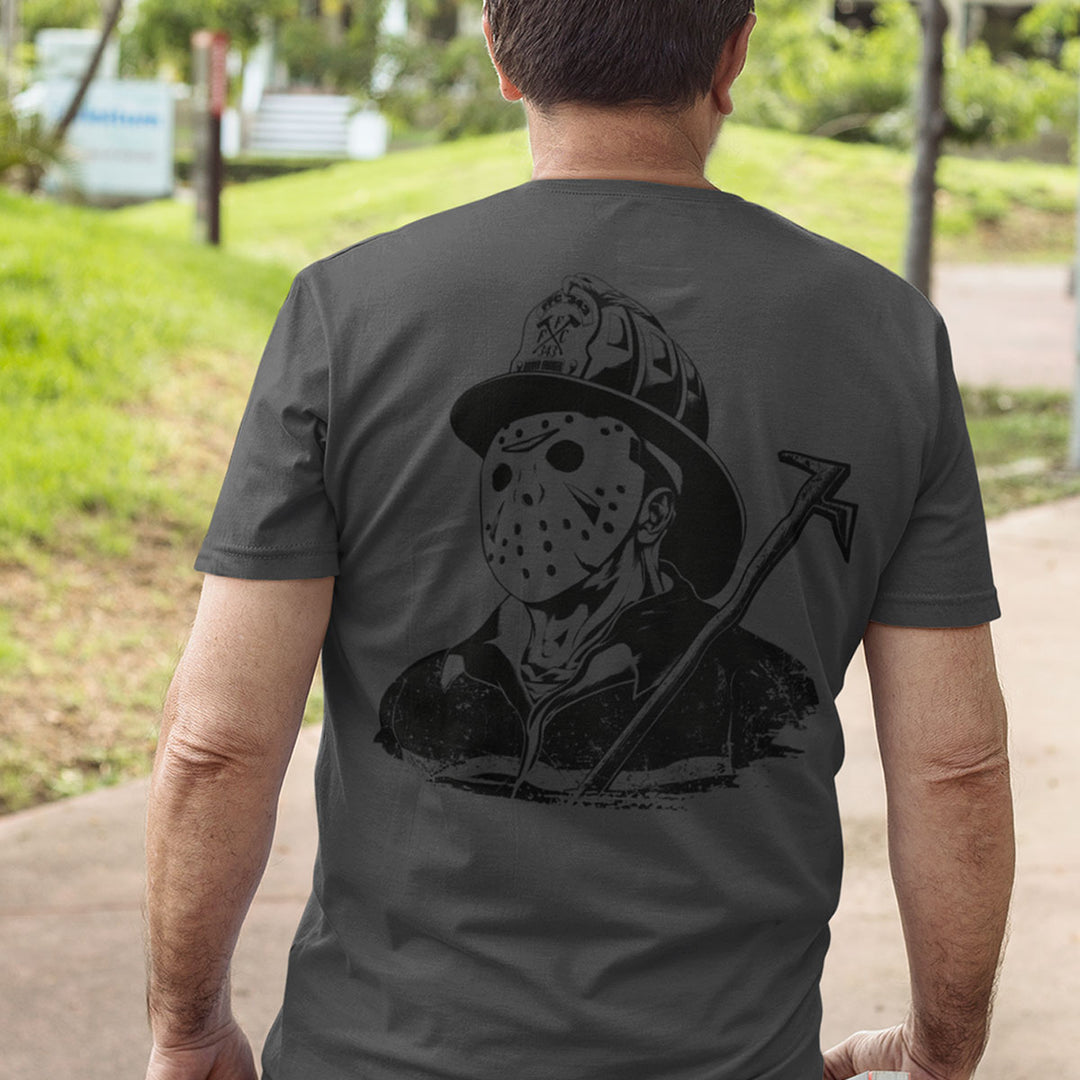 Firefighter apparel with detailed design for duty and off-duty wear