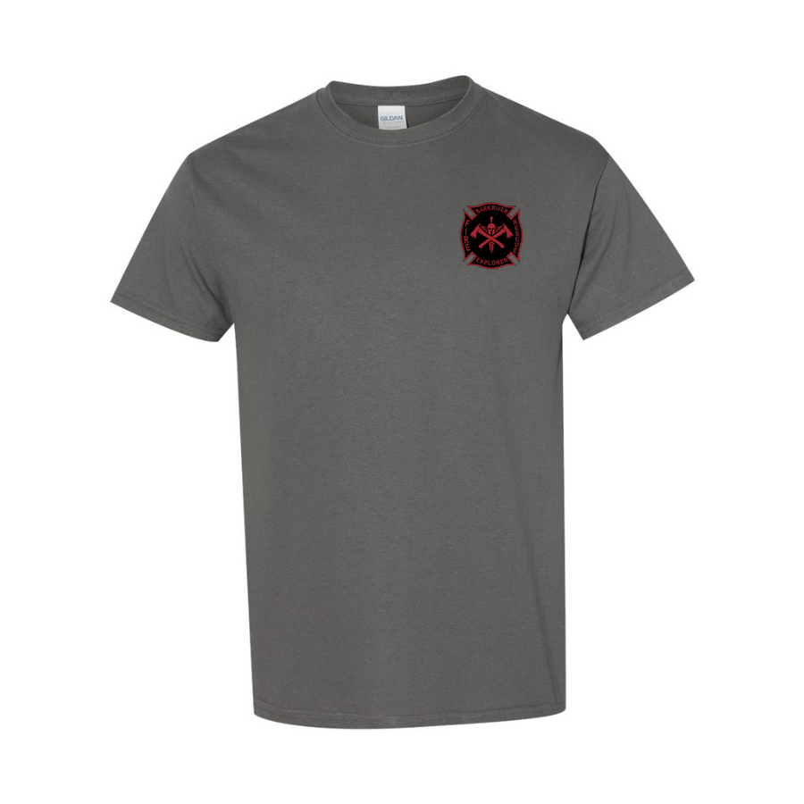 Bark River classic t-shirt with full color printed design