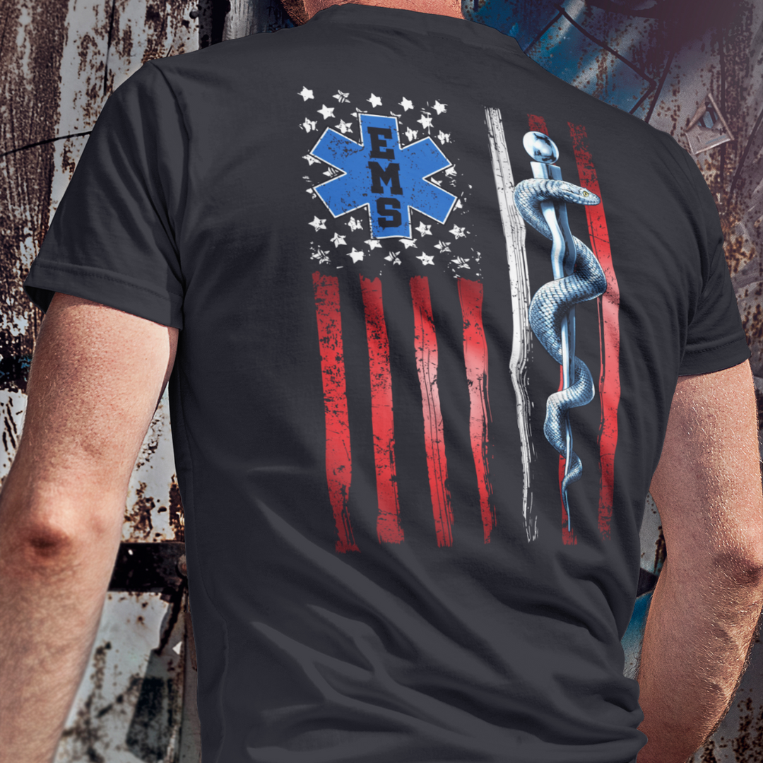 Thin White Line American Flag Premium T-Shirt