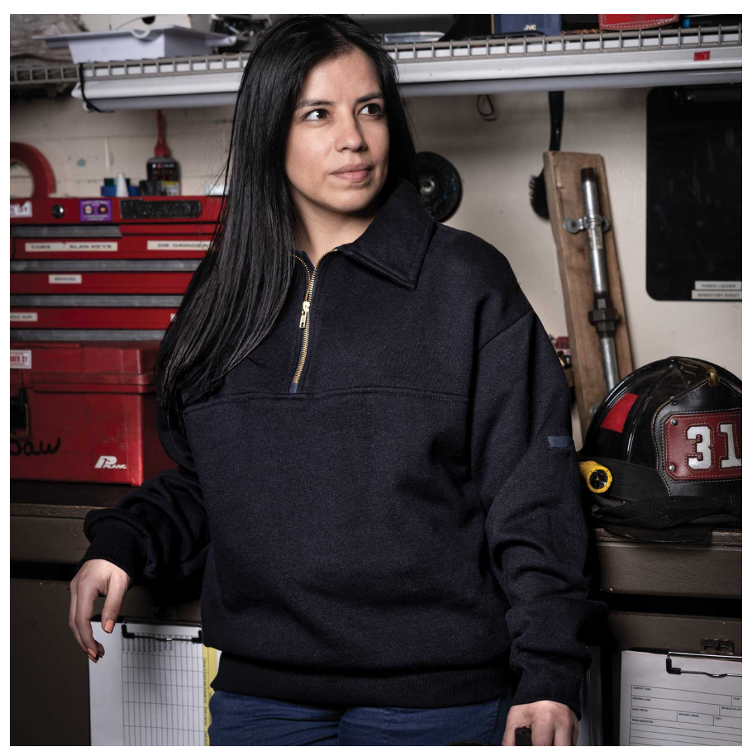 Woman wearing Game Sportswear Job Shirt