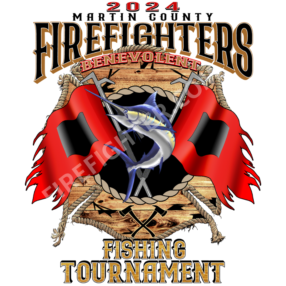 2024 Martin County Benevolent Fishing Tournament Hooded Shirt