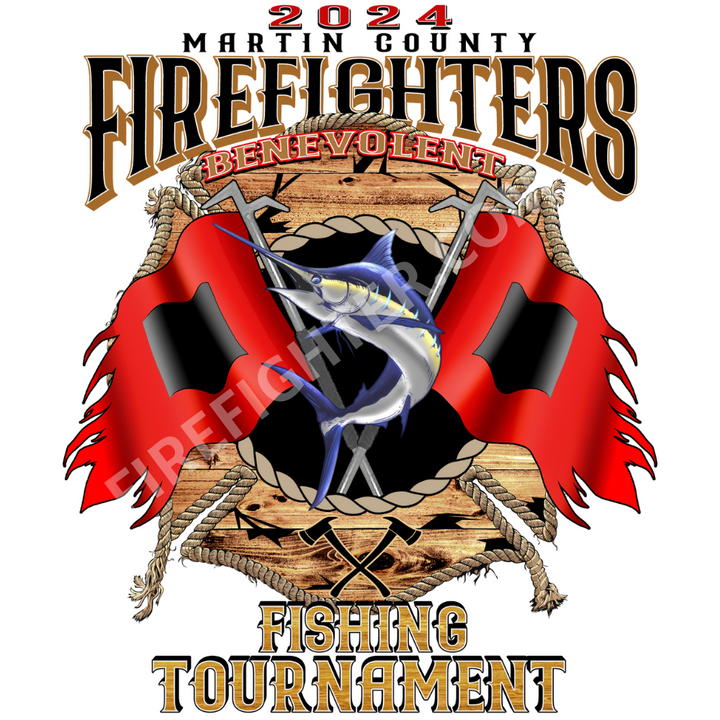 2024 Martin County Benevolent Fishing Tournament Hooded Shirt