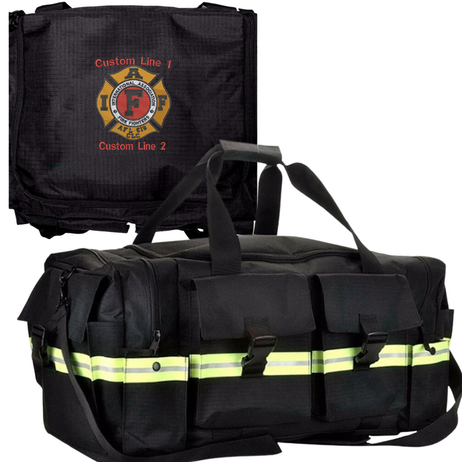 IAFF Customized Embroidered Large Duffle Bag