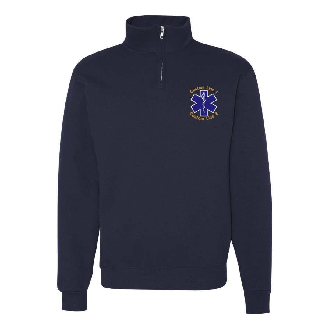 EMS Quarter Zip Pullover Sweatshirt