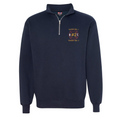 Customized USA Made Classic Quarter Zip Job Shirt with Maltese Embroidery 