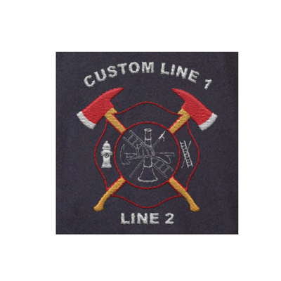 Customized Game The Bravest Jacket with Crossed Axes Embroidery 