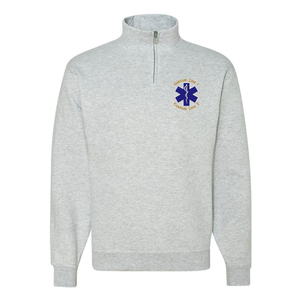 Customized Star of Life Pull Over Job Shirt