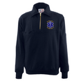 Customized Game 1/4 Zip Job Shirt with Star of Life Embroidery 