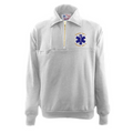 Customized Game 1/4 Zip Job Shirt with Star of Life Embroidery 