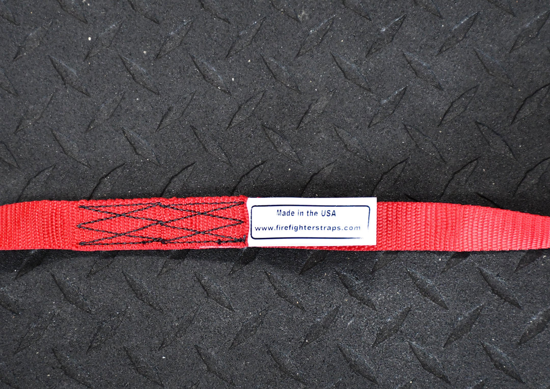Multi-Use Sewn Webbing Loop 3-Pack (Red) - 3 Foot Length (FFHGS-3-PK)