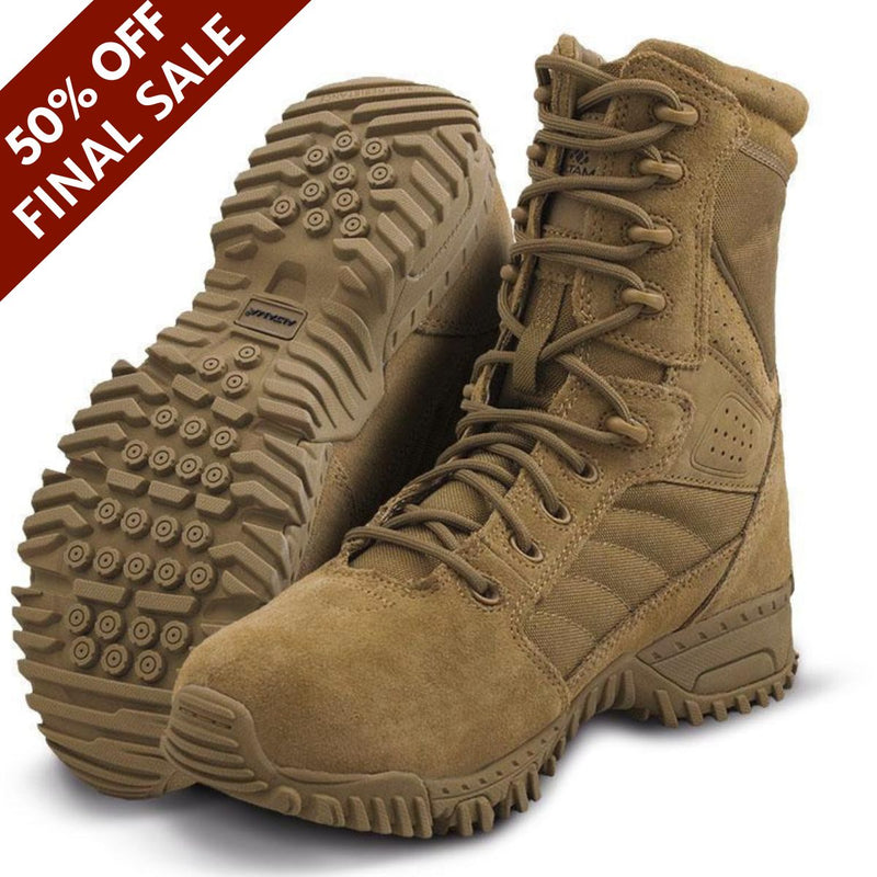 ALTAMA Foxhound Slip Resistant 8" Boot Size 8 Coyote - 50% Off