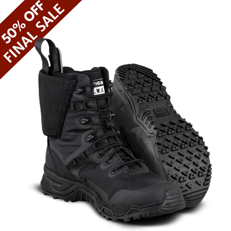 ORIGINAL S.W.A.T. Alpha Defender 8 Boot with Integrated Holster Size 11.5 Black - 50% Off