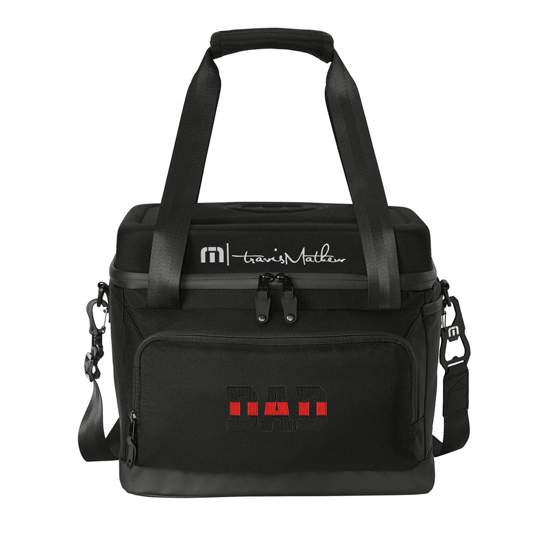 TravisMathew 24-Can Cooler Bag with Thin Red Line Dad Embroidery
