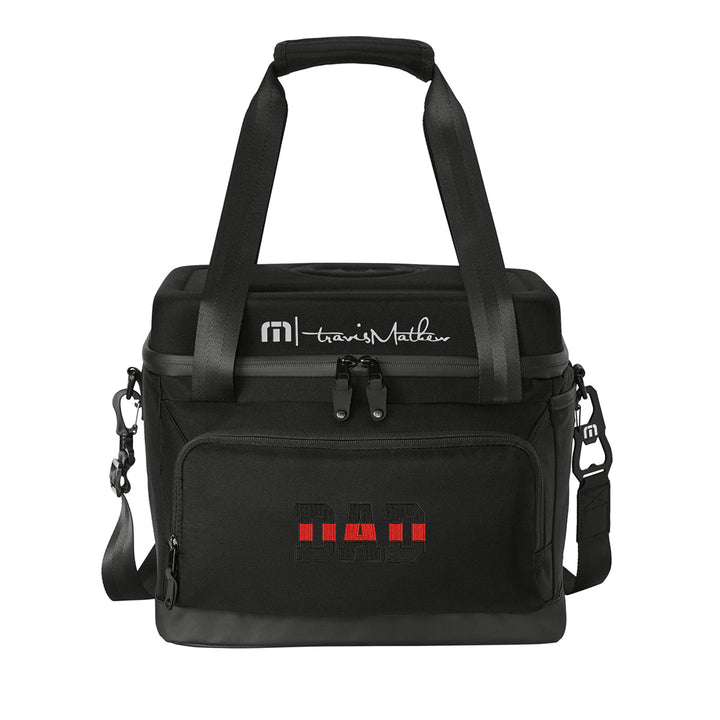TravisMathew 24-Can Cooler Bag with Thin Red Line Dad Embroidery