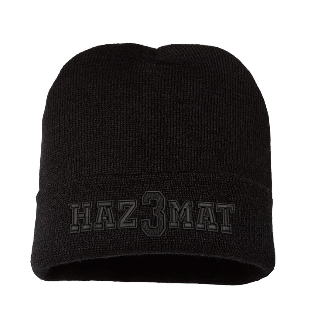 Personalized Haz Mat Cuffed Beanie