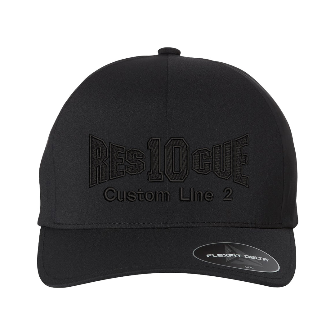 Personalized Fire Rescue Delta FlexFit Hat