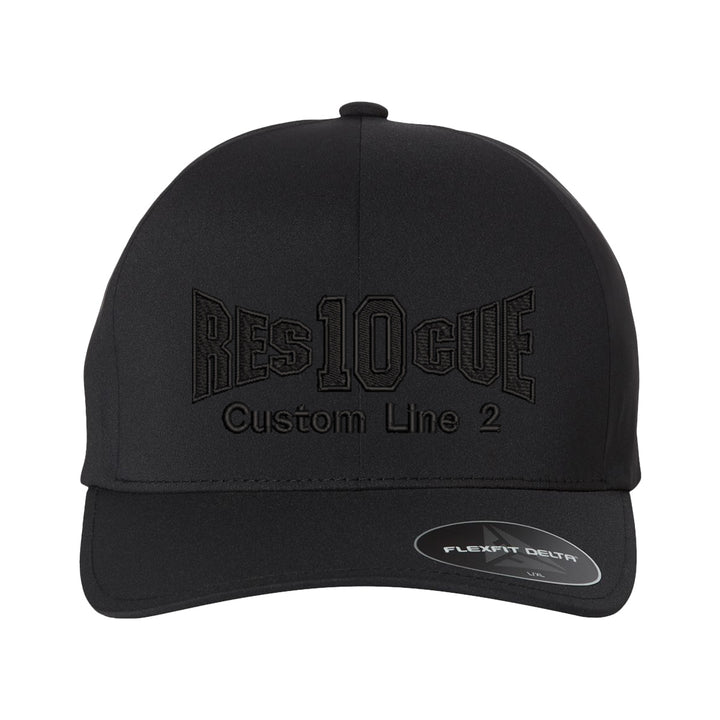 Personalized Fire Rescue Delta FlexFit Hat