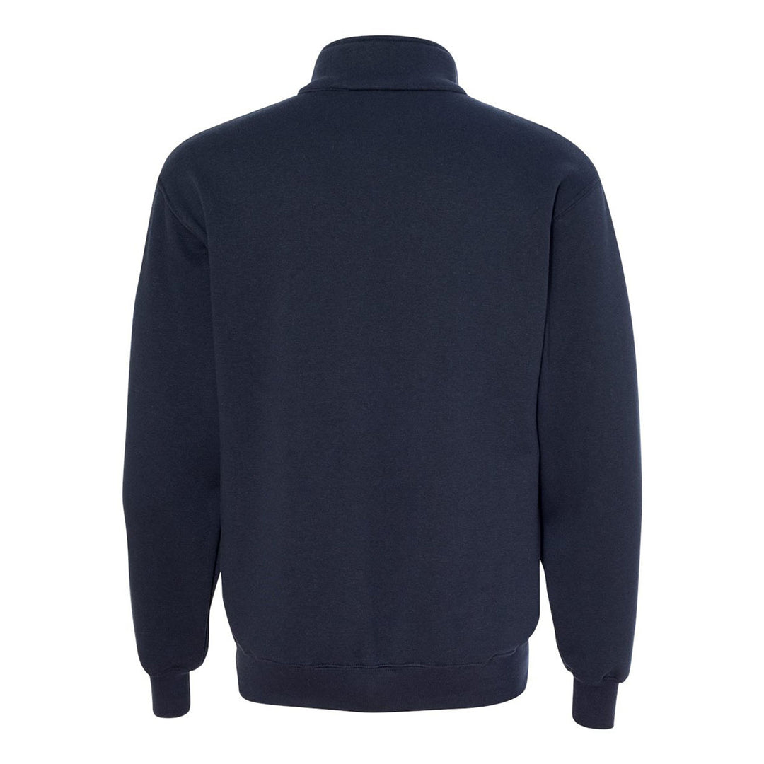 Customized USA Made Classic Quarter Zip Job Shirt with Fire Police Embroidery