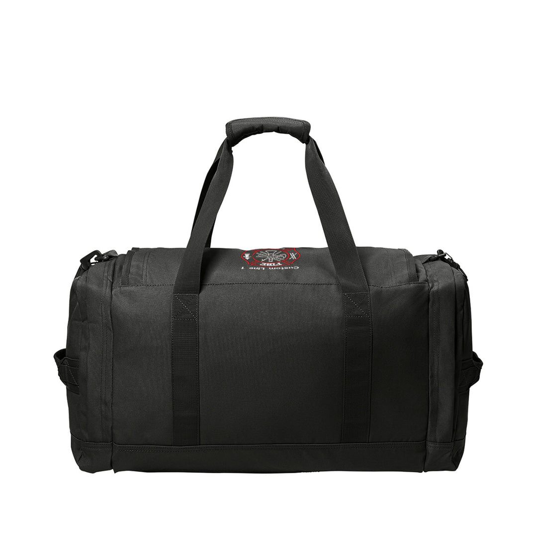 Customized Tactical Duffel Bag with Fire Retired Embroidery