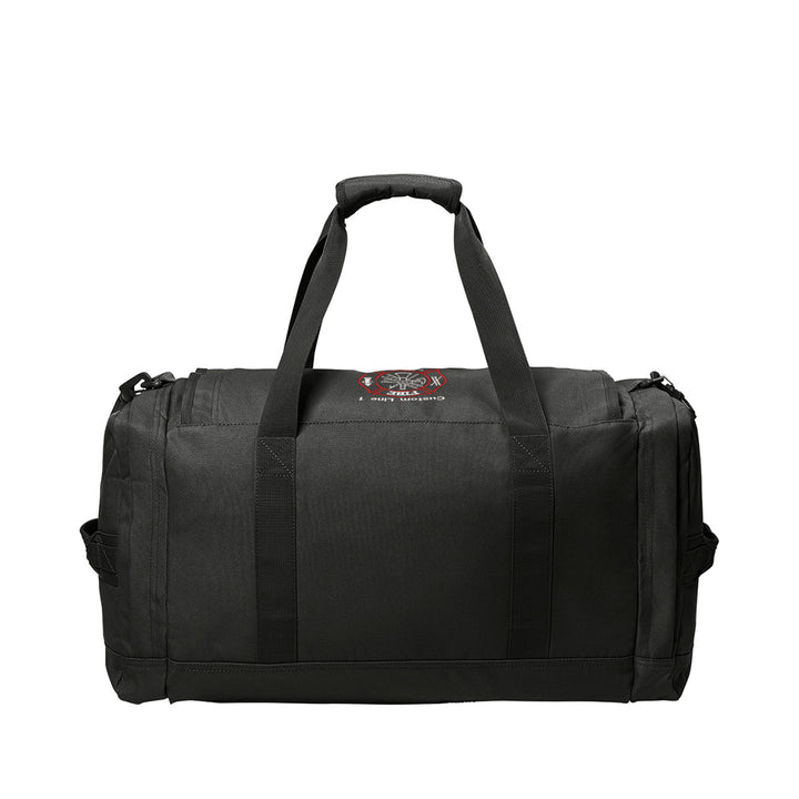 Customized Tactical Duffel Bag with Fire Retired Embroidery