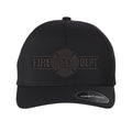 Fire Dept Maltese Blackout Delta FlexFit Hat