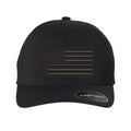 Thin Red Line Axe Flag Blackout Delta FlexFit Hat