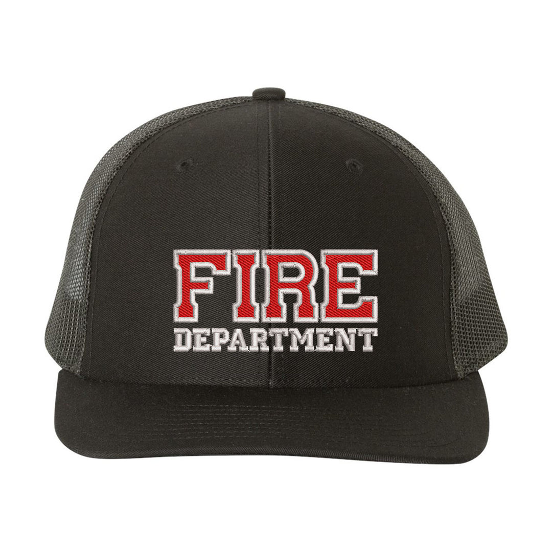 Fire Department Snapback Trucker Hat