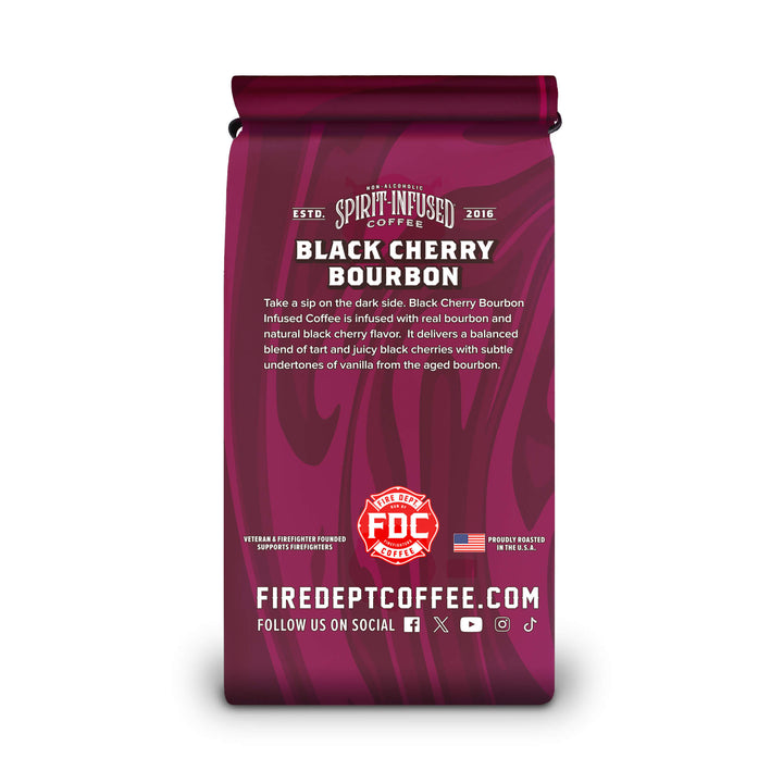 Black Cherry Bourbon Infused Coffee