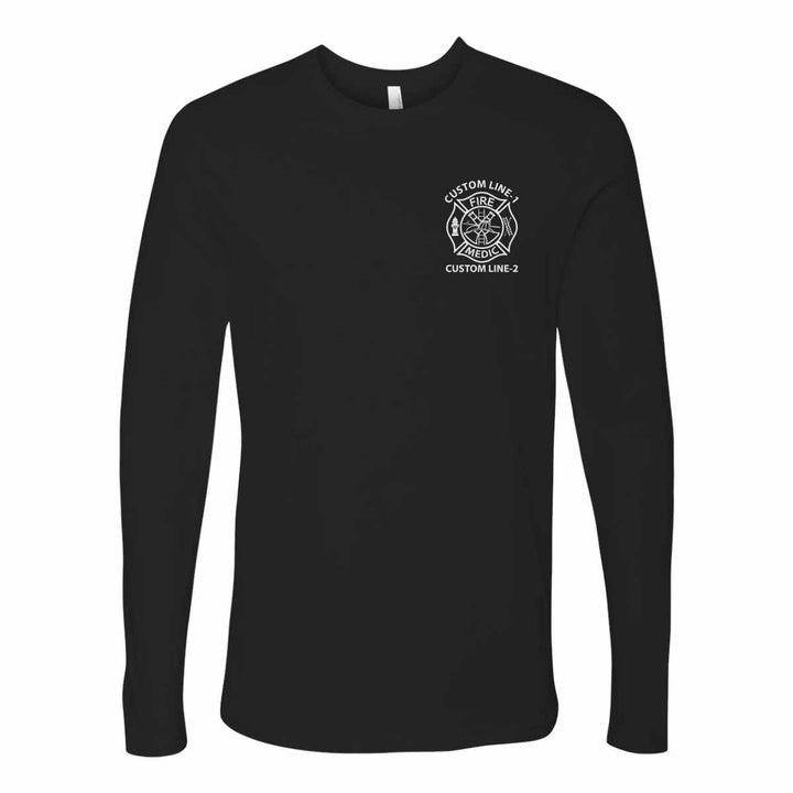 Fire Medic Duty Long Sleeve Shirt with moisture-wicking fabric for all-day comfort.